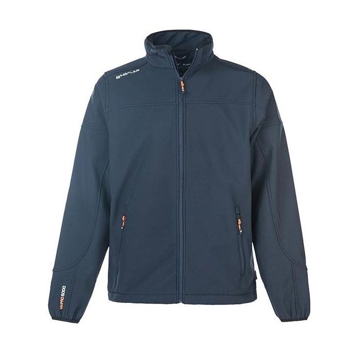 Whistler Softshell Jacket Dublin W-PRO 8,000 (wind and water resistant) navy blue Men